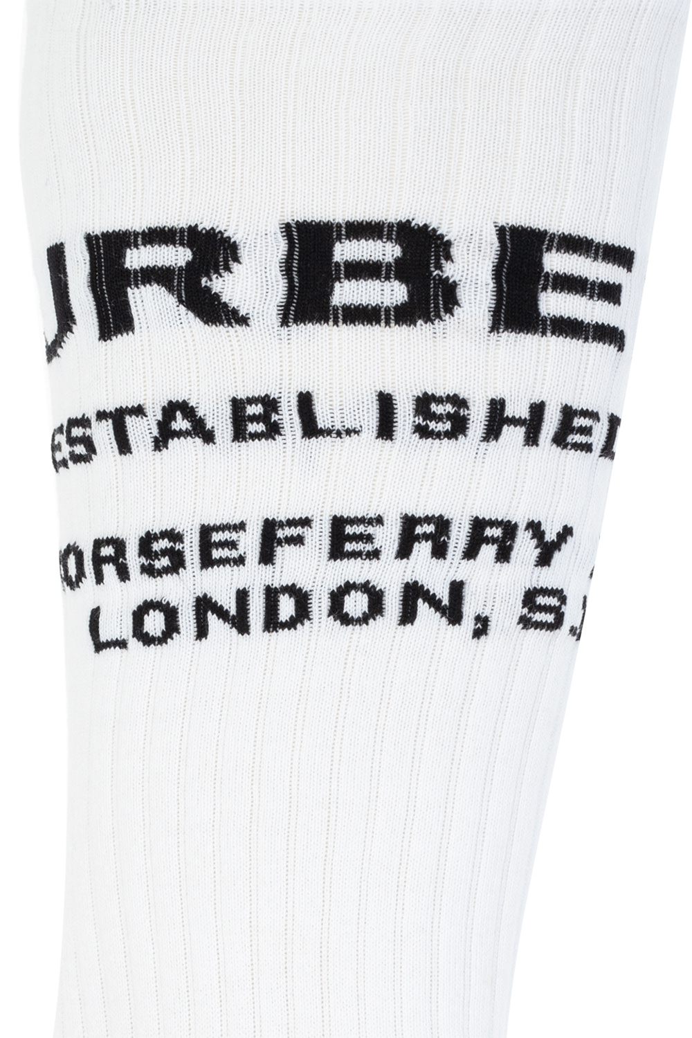 Burberry Socks with logo